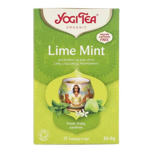 YOGI BIO LIME MENTA TEA