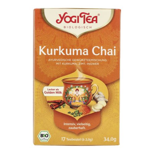 YOGI BIO TEA KURKUMA CHAI