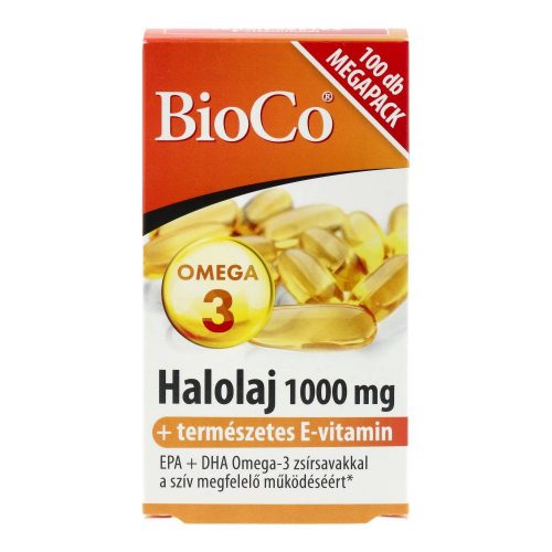 BIOCO HALOLAJ 1000MG KAPSZULA