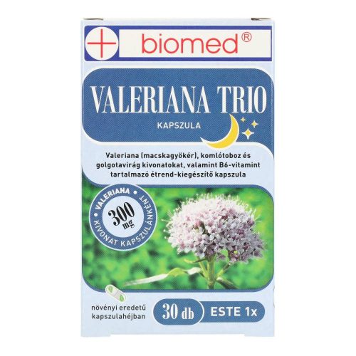 BIOMED VALERIANA TRIO KAPSZULA 30DB