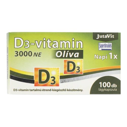 JUTAVIT D3-VITAMIN 3000NE OLIVA KAPSZULA