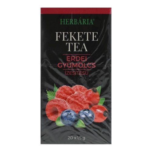 HERBÁRIA FEKETE TEA ERDEI GYÜMÖLCS