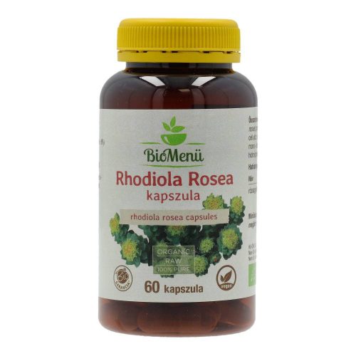 BIOMENÜ BIO RHODIOLA ROSEA KAPSZULA 60DB