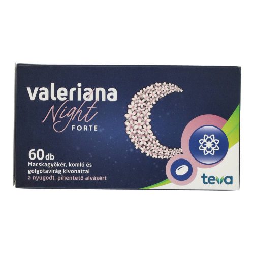 VALERIANA NIGHT FORTE KAPSZULA 60DB