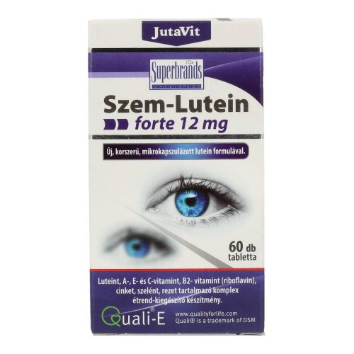 JUTAVIT SZEM-LUTEIN FORTE 12MG TABLETTA