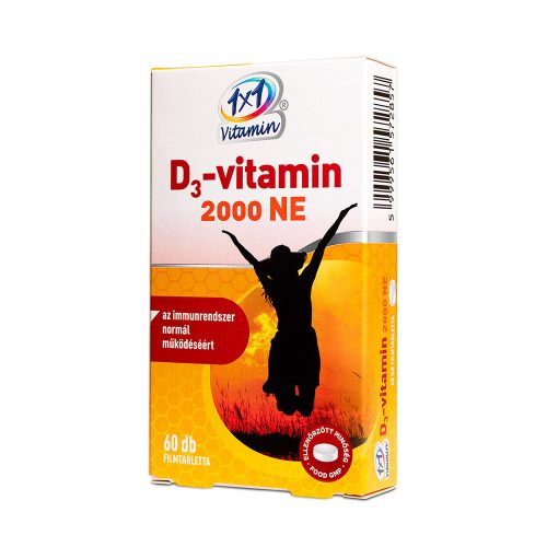 1x1 D3-VITAMIN 2000NE FILMTABLETTA