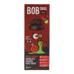 BOB SNAIL ÉTCSOK.GYÜM.SNACK ALMA-MEGGY