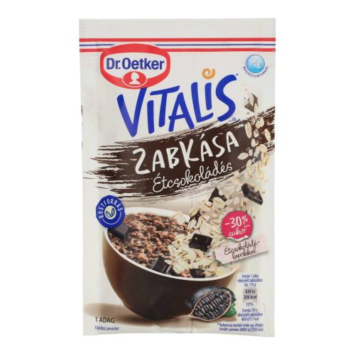 DR.OETKER VITÁLIS ZABKÁSA ÉTCSOK.-30%CUK