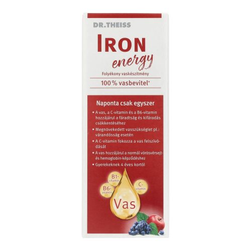 DR.THEISS IRON ENERGY FOLY.VASKÉSZ.500ML