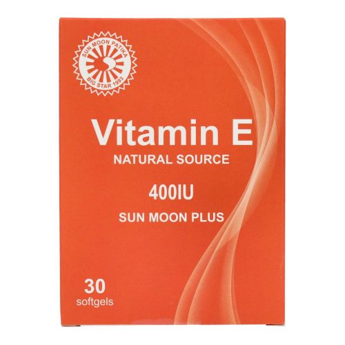 SUN MOON PLUS E-VITAMIN KAPSZULA 400IU