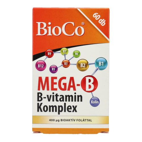 BIOCO MEGA-B B-VITAMIN KOMPLEX TABL.60DB