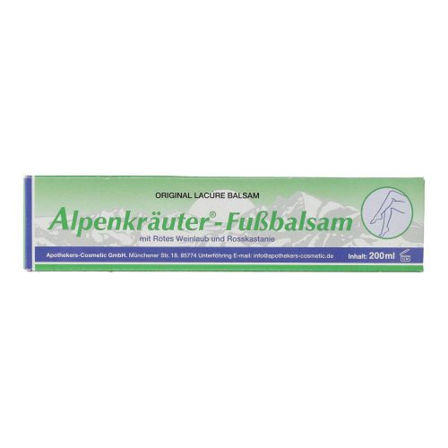 ALPENKRAUTER LÁBBALZSAM 200ML