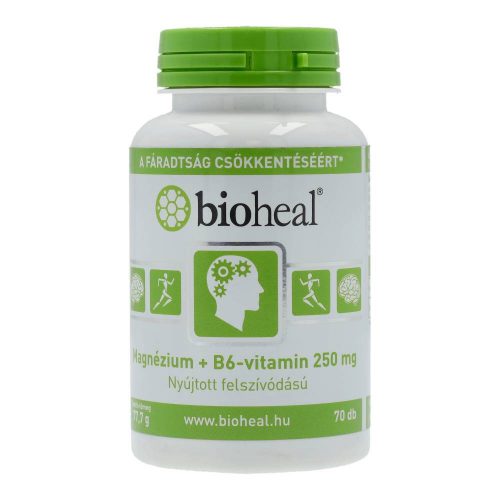 BIOHEAL MAGNÉZIUM+B6-VITAMIN TABLETTA