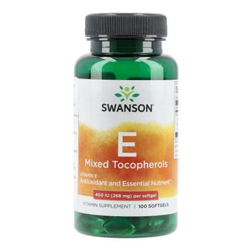 SWANSON E-VITAMIN KAPSZULA 100DB