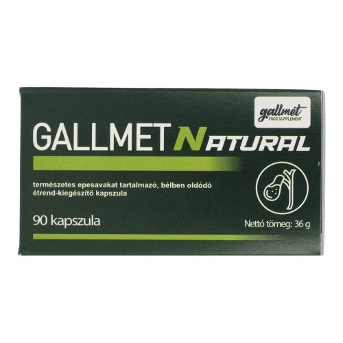 GALLMET-NATURAL KAPSZULA 90 DB