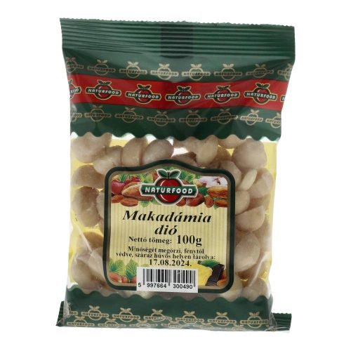 NATURFOOD MAKADÁMIA DIÓ 100G