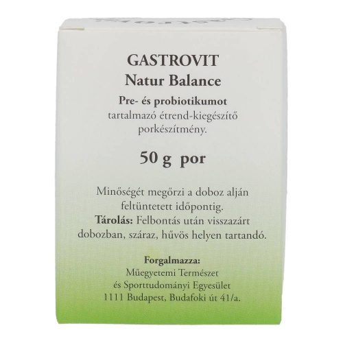 GASTROVIT NATUR BALANCE PROBIOT.POR 50G