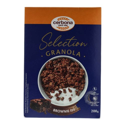 CERBONA SELECTION MÜZLI BROWNIE 200G