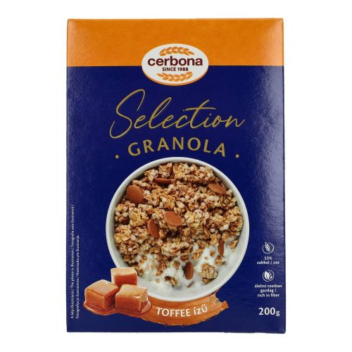 CERBONA SELECTION MÜZLI TOFFEE 200G