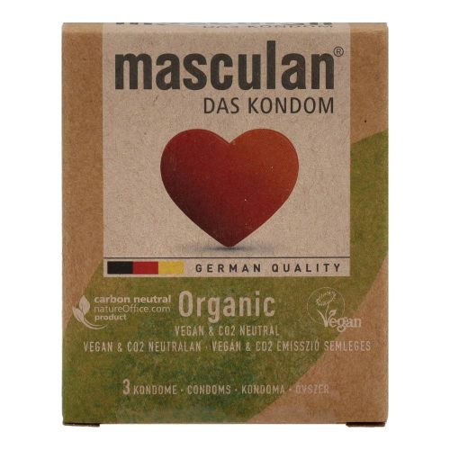 MASCULAN ÓVSZER ORGANIC VEGÁN 3DB