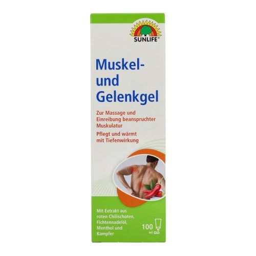 SUNLIFE IZOM ÉS ÍZÜLETI GÉL 100ML