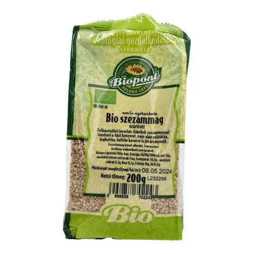 BIOPONT BIO SZEZÁMMAG 200G