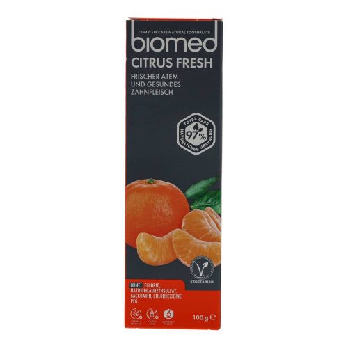 BIOMED VEGÁN FOGKRÉM CITRUS 75ML