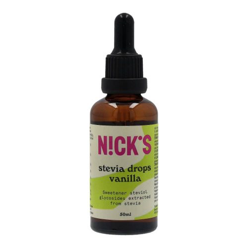 NICKS VANÍLIÁS STEVIA CSEPP 50ML 