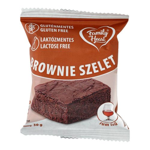 FAMILY HEART BROWNIE SZEL. RUM ÍZ GM.LM.