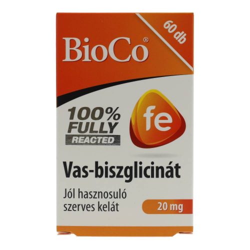 BIOCO VAS-BISZGLICINÁT TABLETTA 60DB