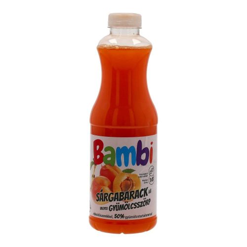 BAMBI LIGHT GYÜM.SZÖRP BARACK 1000ML DRS