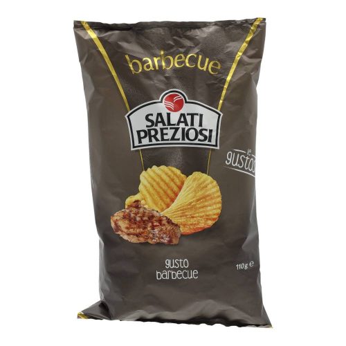 SALATI PREZIOSI BBQ CHIPS GM 110G