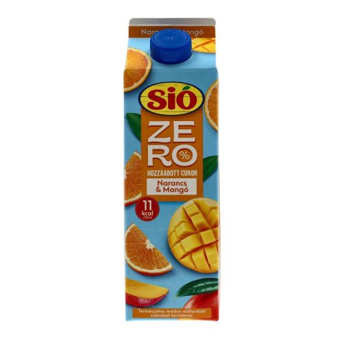 SIÓ ZERO GYÜMÖLCSLÉ NARANCS-MANGÓ 1000ML