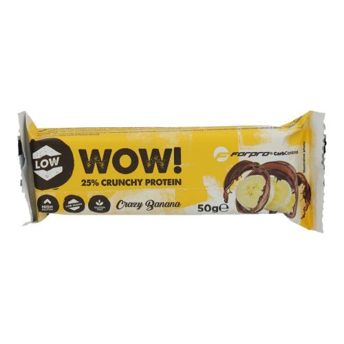 FORPRO WOW! PROTEINSZELET BANÁN 50G