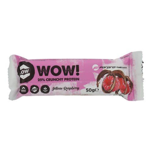 FORPRO WOW! PROTEINSZELET MÁLNA 50G