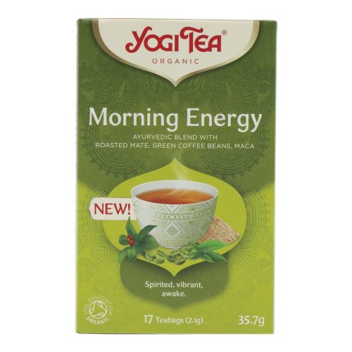 YOGI BIO REGGELI ENERGIA TEA