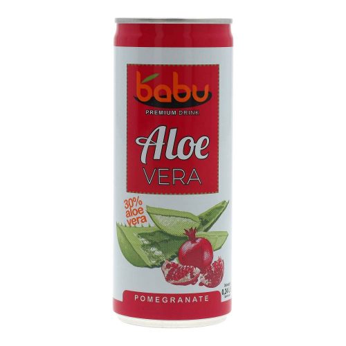 BABU ALOE VERA ITAL GRÁNÁTALMA 240ML DRS