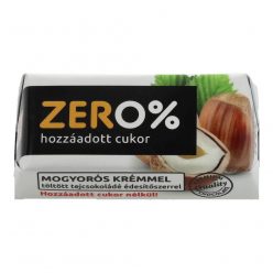 SZERENCSI ZÉRO CSOKI KOCKA MOGYORÓ 21G