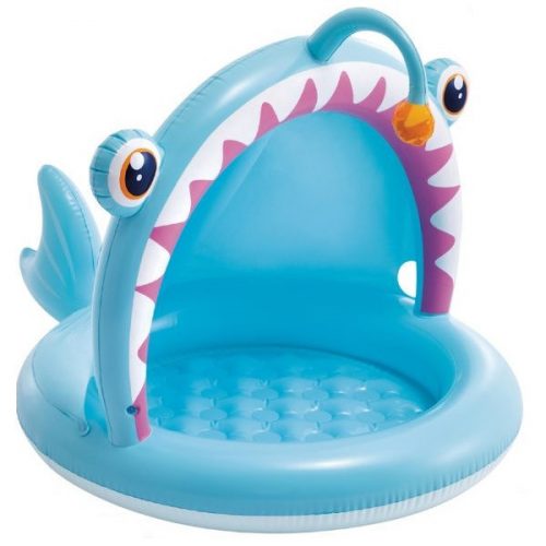 INTEX Angler Fish Baby Pool medence, 127 x 102 x 86cm