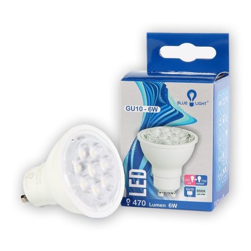 Led 6W GU10 6500k 470lm Blue Light