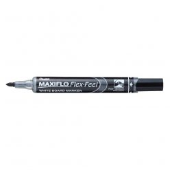   Táblamarker 1-5mm, hajlékony hegyű Pentel Maxiflo Flex Feel fekete