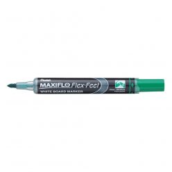   Táblamarker 1-5mm, hajlékony hegyű Pentel Maxiflo Flex Feel zöld