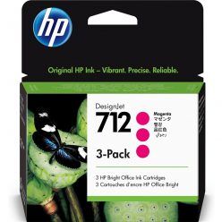 Hp 712/3ED78A tintapatron magenta 3db ORIGINAL