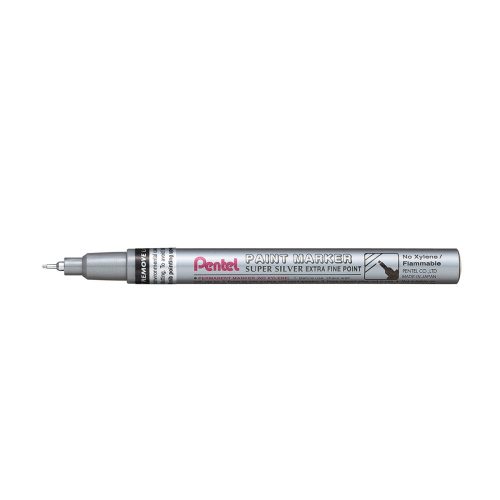 Lakkmarker 0,7mm, Pentel ezüst