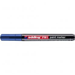 Lakkmarker 1-2mm, kerek Edding 791 kék 