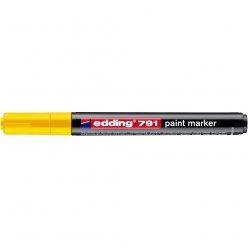 Lakkmarker 1-2mm, kerek Edding 791 sárga 