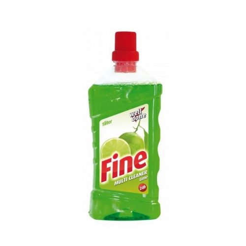 Általános tisztítószer 1 liter Fine Multi Cleaner Well Done lime