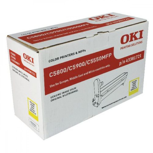 Oki C5800/C5900 drum unit yellow ORIGINAL