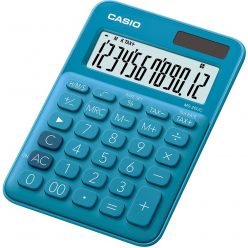   Számológép asztali 12 digit nagy kijelző Casio MS 20 UC kék