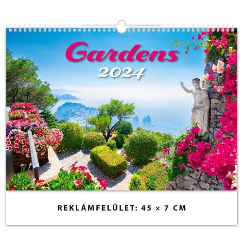 Falinaptár képes 450 × 315 mm Gardens Dayliner 2024.